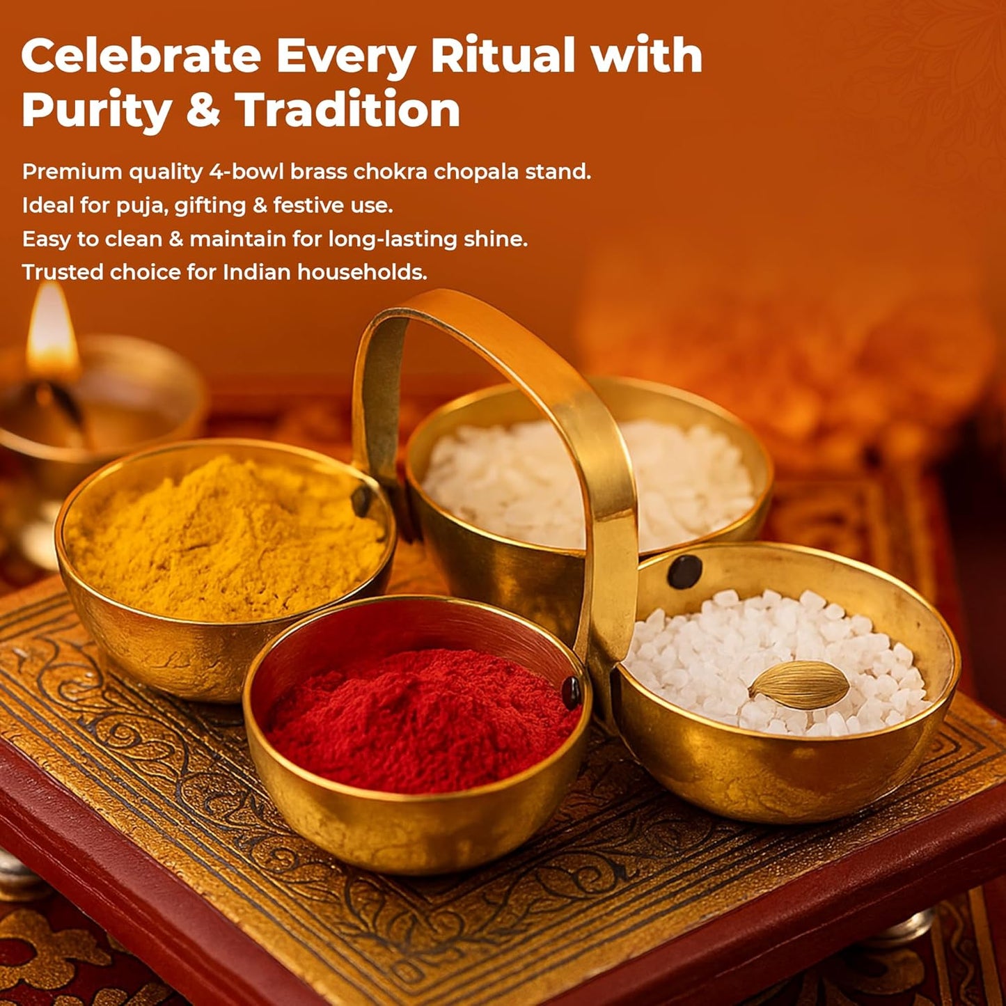 Brass Chokra Chopala