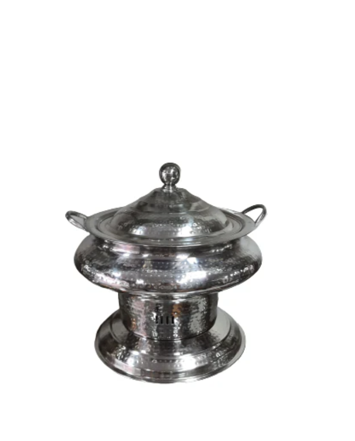 Stainless Steel Hammered Chafing Dish