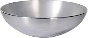Aluminium Silver Kadai Without Handle for Cooking