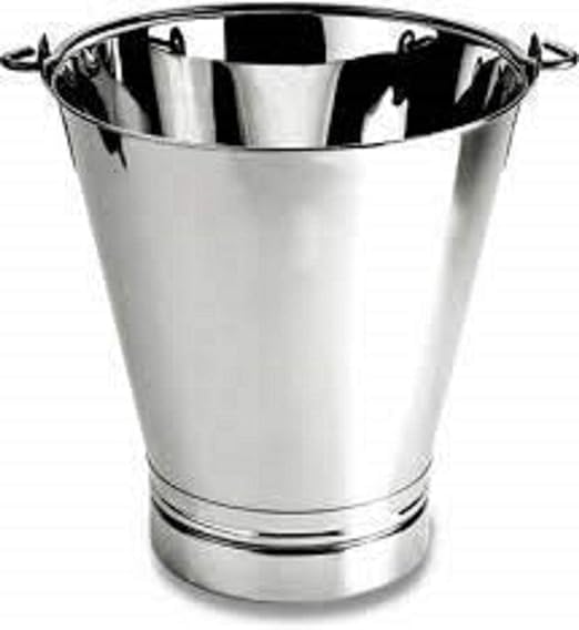 Stainless Steel Bucket (Multiple Sizes)