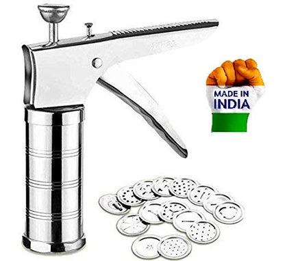 Stainless Steel Kitchen Press – 15 Interchangeable Jalies