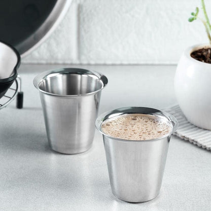Stainless Steel Indian Traditional Tea Coffee Glasses