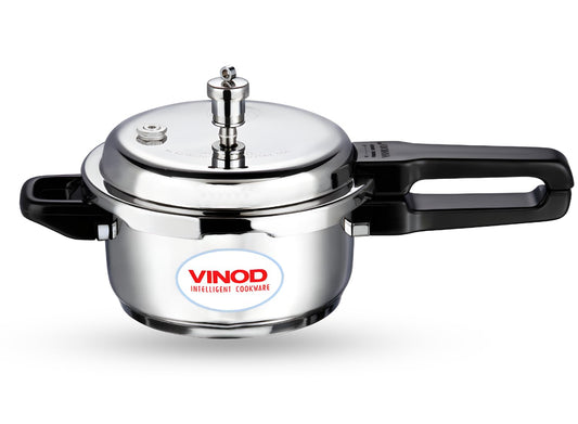 Vinod Stainless Steel Triply Pressure Cookers (All Sizes)