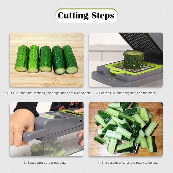 Vegetable Chopper Multifunctional 13 in 1