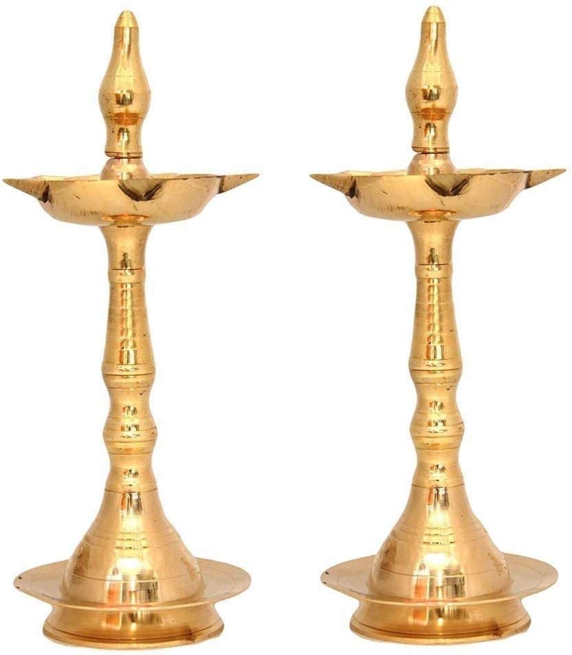 Brass Kerla Diya Samai Deep (All Sizes)