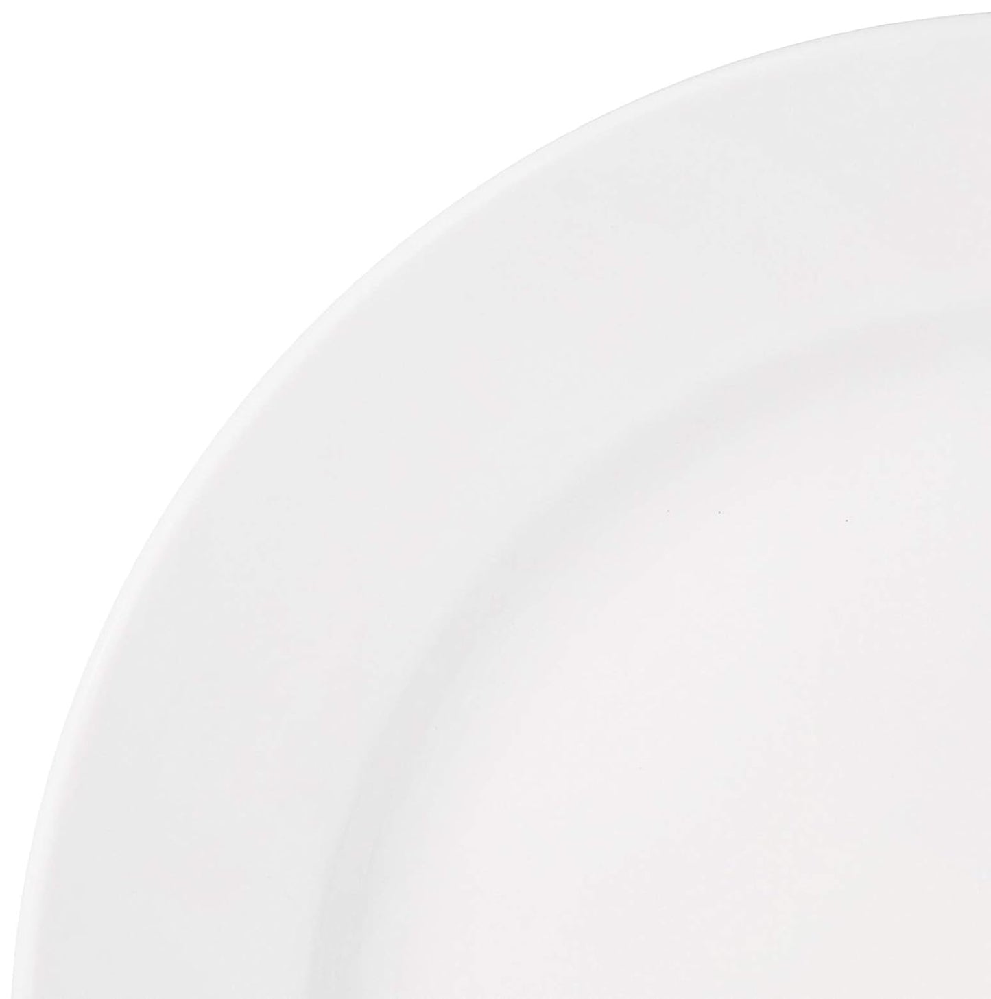 Plain White Melamine Dinner Set