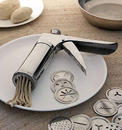 Stainless Steel Kitchen Press – 15 Interchangeable Jalies
