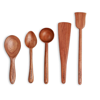 Wooden Serving Spoons Set