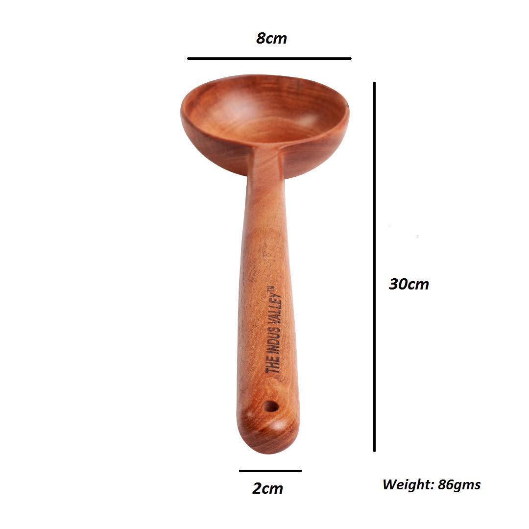 Wooden Serving Spoons Set