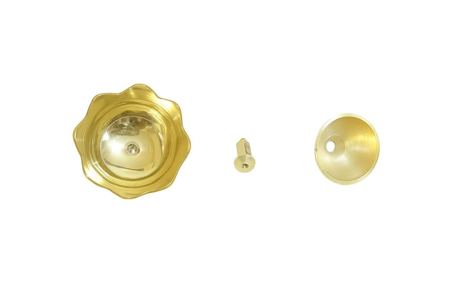 Brass Lotus Oil Diya Lamp
