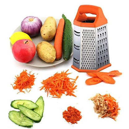 Box Grater - Stainless Steel with 6 Sides