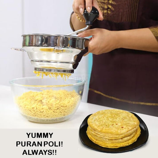 Stainless Steel Puran-Poli Machine