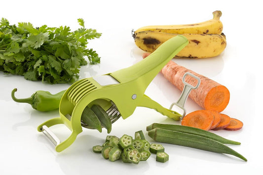 2 in 1 Vegetable Cutter | Versatile Slicing and Dicing