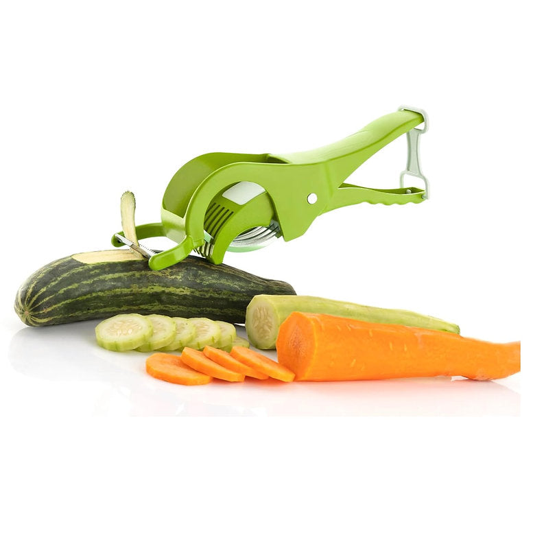 2 in 1 Vegetable Cutter | Versatile Slicing and Dicing