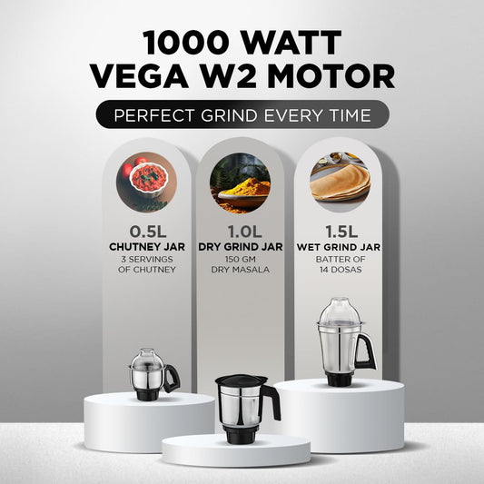 Preethi Taurus Pro Mixer Grinder 1000 Watts