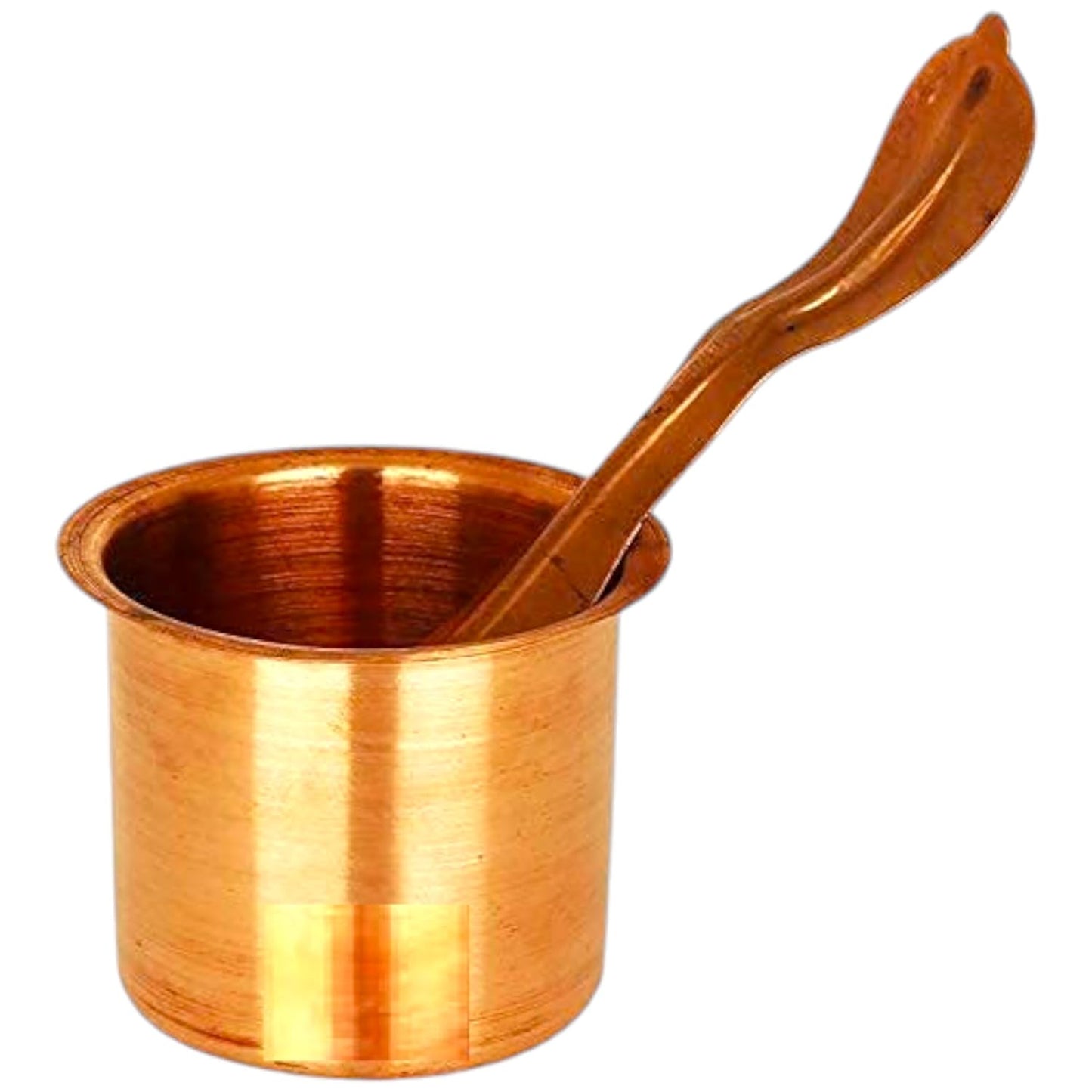 Copper Panchpatra Set with Achaman