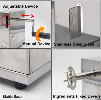 Stainless Steel Potato Spiral Machine