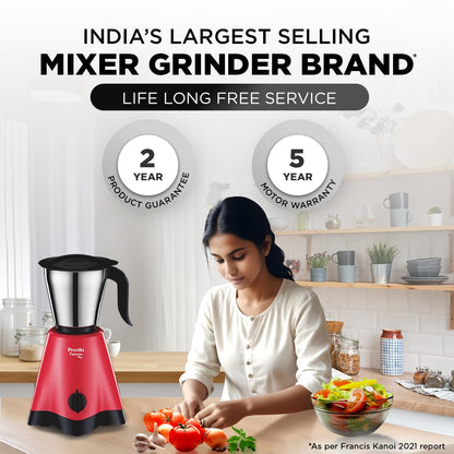 Preethi Mixer Grinder - Crown Plus 600 Watts