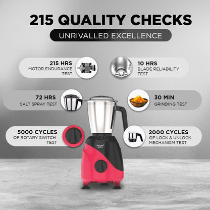 Preethi Mixer Grinder - Peppy 750 Watts