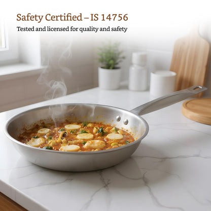 Stainless Steel Triply Cookware Set 4pcs Set