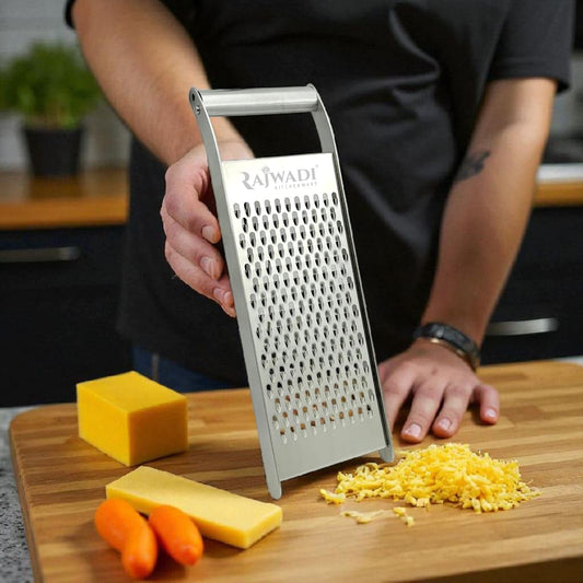 Stainless Steel Flat Coarse Multipurpose Grater
