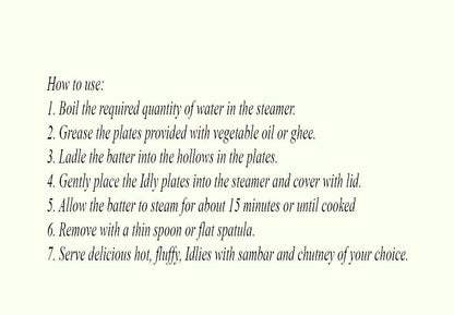 Aluminium Anodized Idly Cooker (5 Sizes)