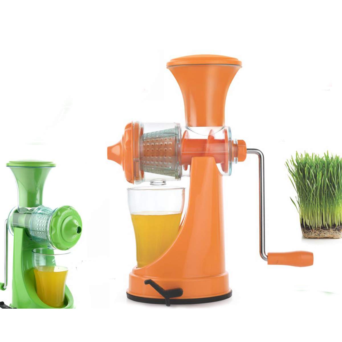 APEX Fruit & Vegetable Steel Handle Juicer |Vacuum Locking System