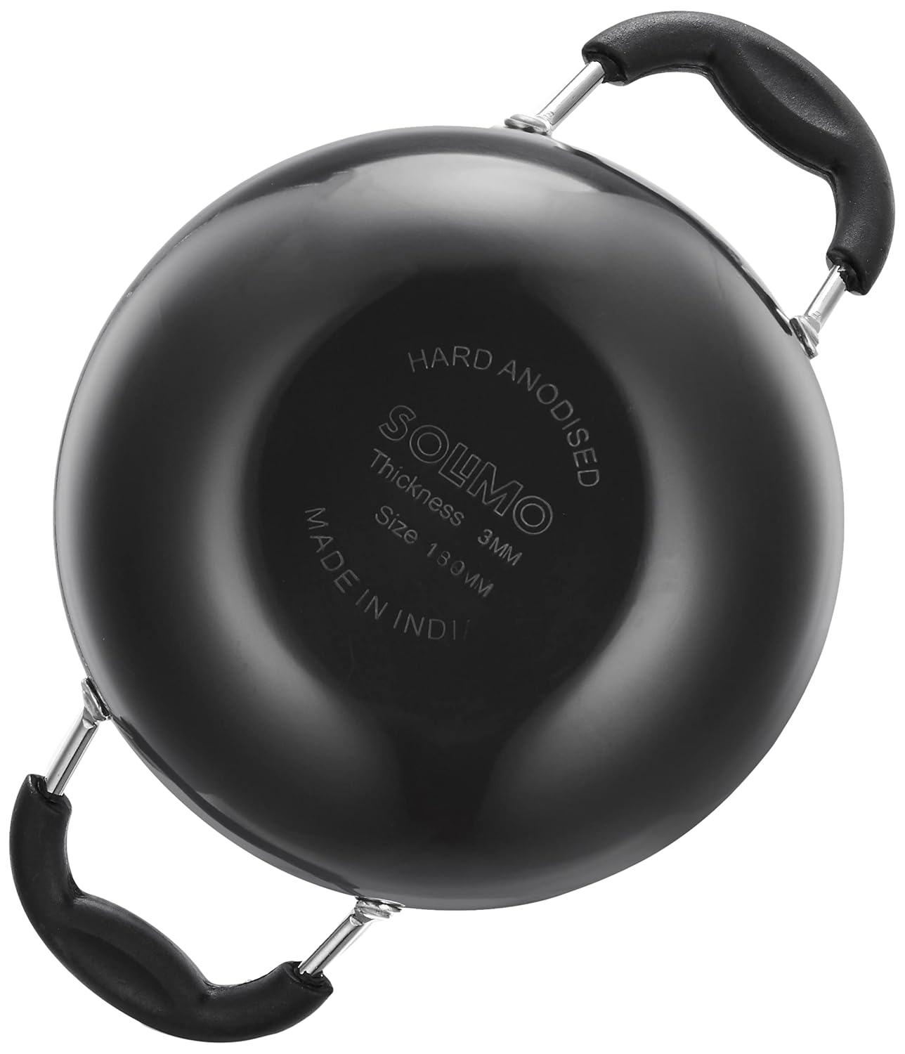 Hard Anodised Kadai (All Sizes)