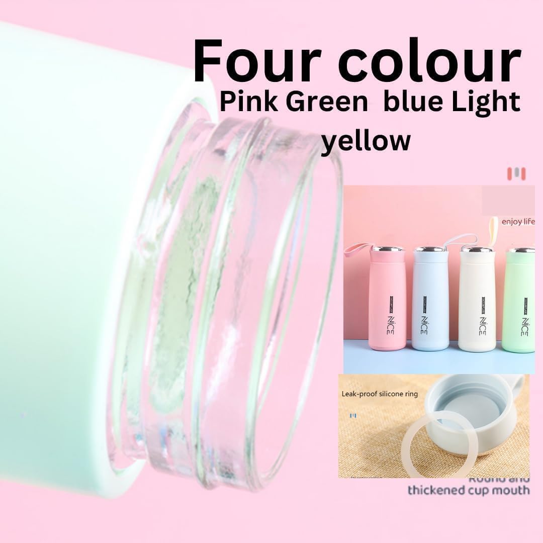 Vacuum Flask Glass Water Bottle