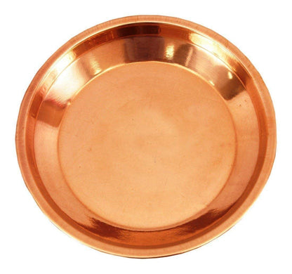 Copper Plate for Pooja (Multiple Sizes)
