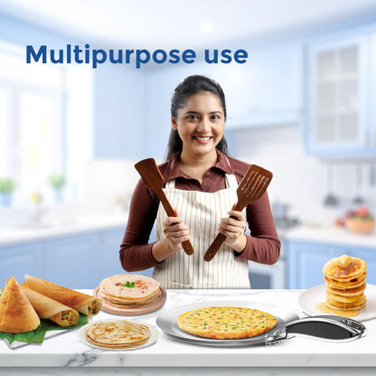 ULTRA Triply Dosa Roti Tawa - 28cm Wide - 4mm Thick