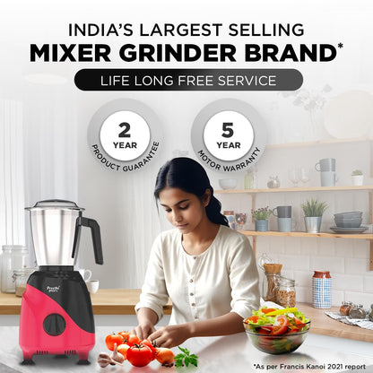 Preethi Mixer Grinder - Peppy 750 Watts
