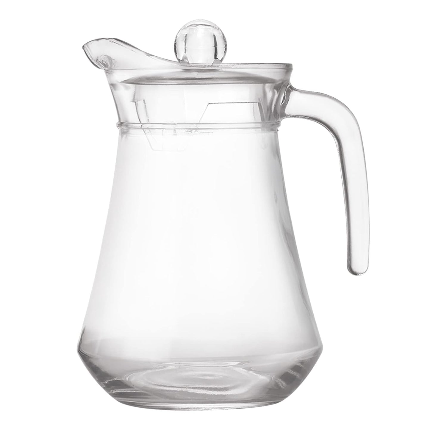 Treo by Milton Conical Fresh 1300 Glass Jug with Lid and Handle