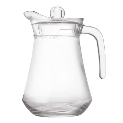 Treo by Milton Conical Fresh 1300 Glass Jug with Lid and Handle