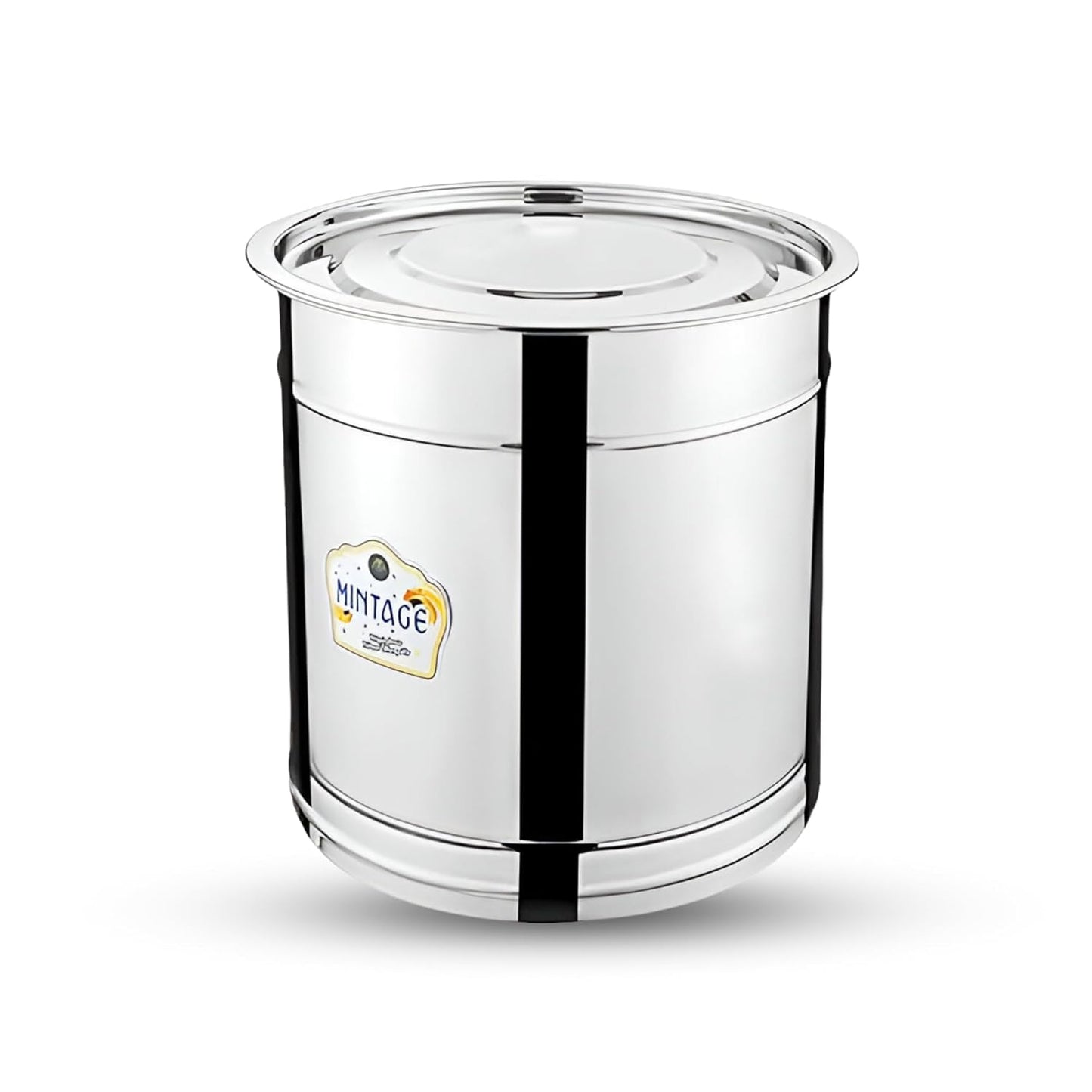 SS Plain Pavali Drum (Multiple Sizes)