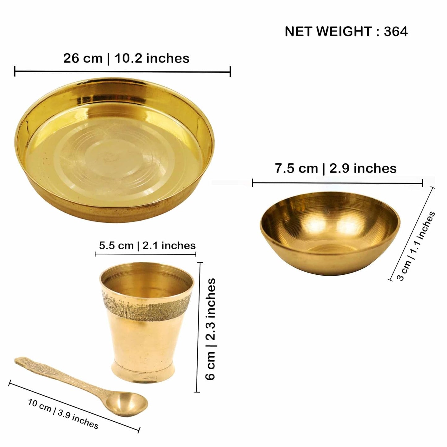 Brass Puja ThaliSet