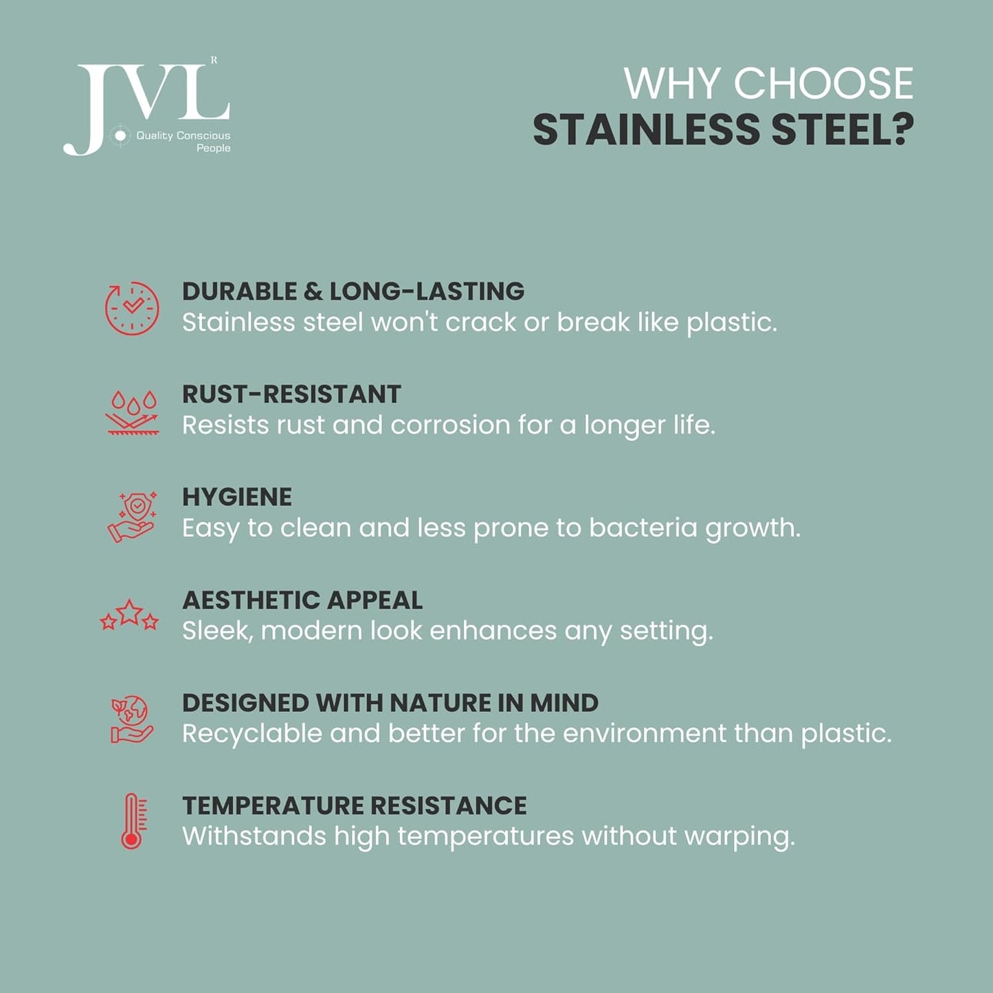 JVL 4-in-1 Classic Idly Pot with Tri-Ply Base, Idly & Mini Idly Maker, Steamer, Converts to Deep Kadai, Cool-Touch Handles, Stainless Steel, Induction Compatible (21 Idlies, 1 Mini Idly)