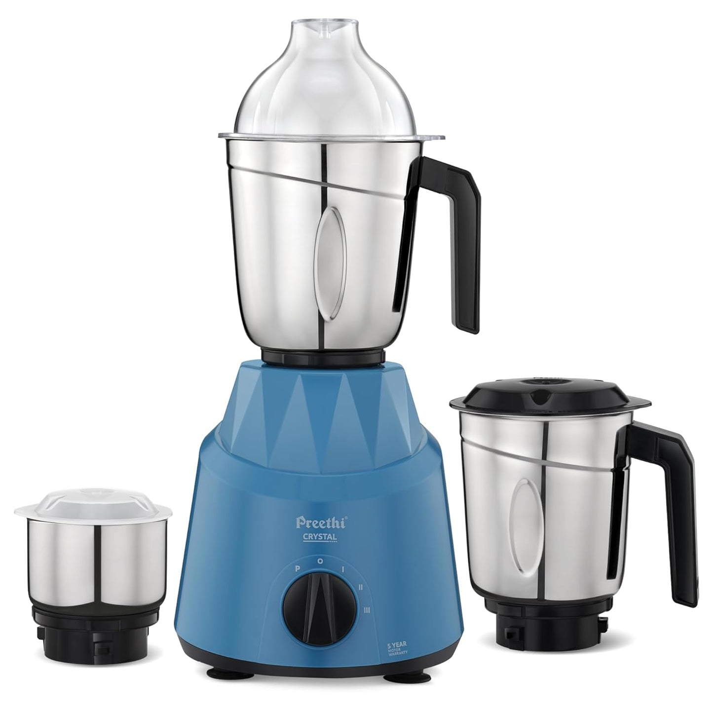 Preethi Mixer Grinder - Crystal 500 Watts