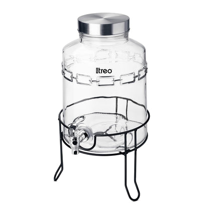 Treo by Milton - Tropica Dispensing Glass Jar - Dispenser 5600 ml