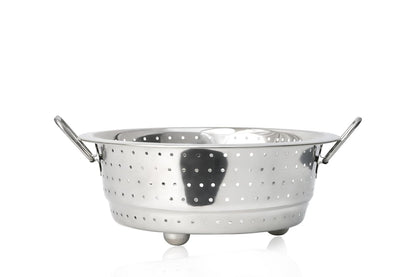Stainless Steel Rice Strainer with Handle