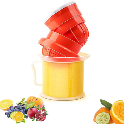 Multipurpose Plastic Manual Juicer Squeezer Mini Hand Press