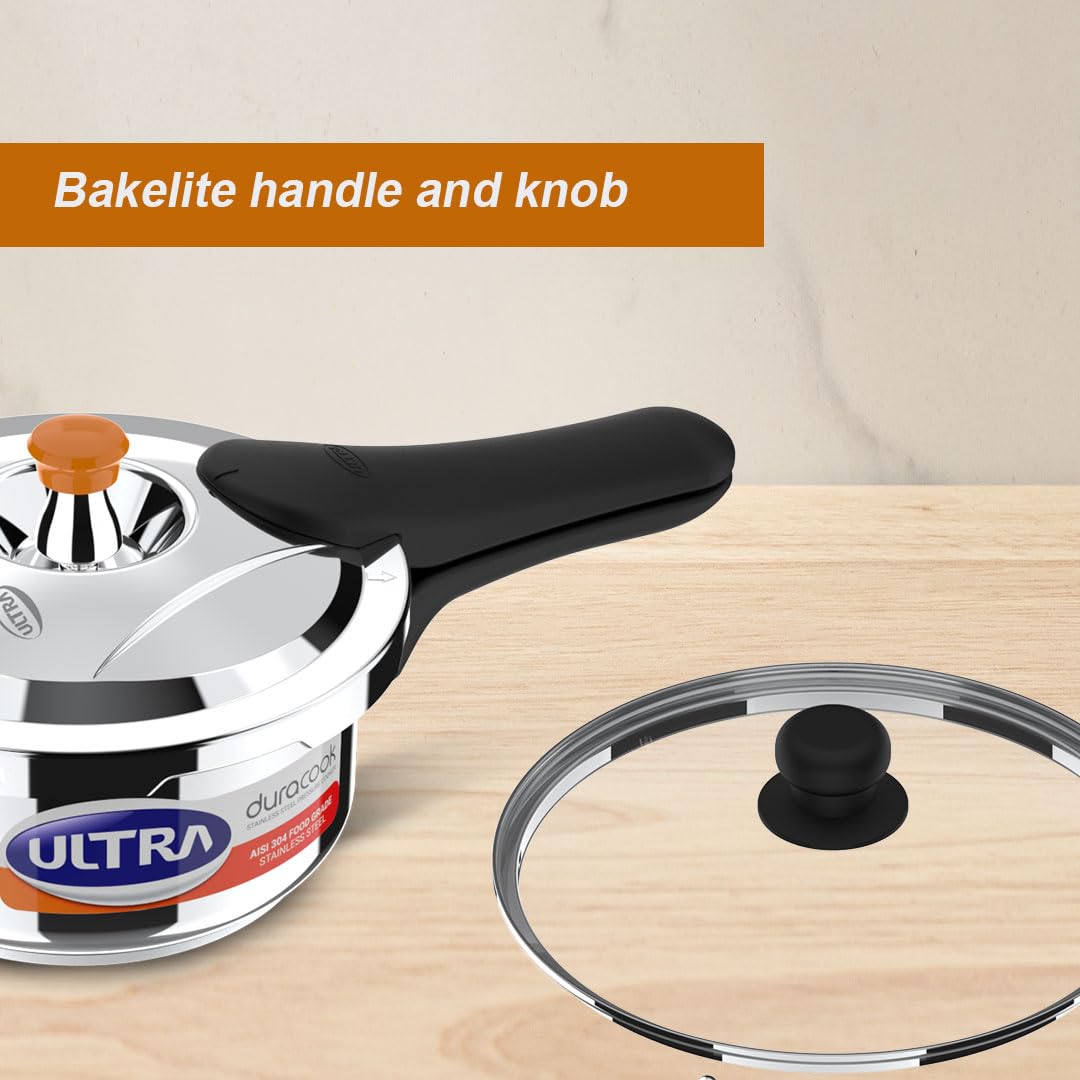 Ultra Duracook Junior Celebrations pack of 3.5L & 5.5L Pressurecooker