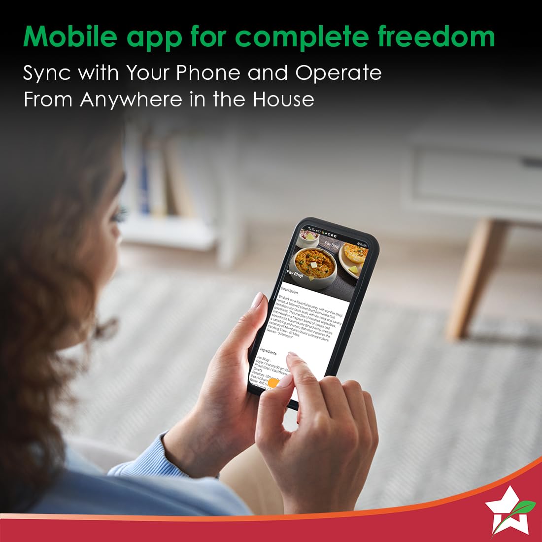 Wonderchef Chef Magic Kitchen Robot, Automatic Cooking Assistant, 500+ Recipes by Chef Sanjeev Kapoor, 15+ Cooking Modes, Create/Edit Recipes, Built-in Weighing Scale, Wi-fi & Phone App, 2-Yr Warranty