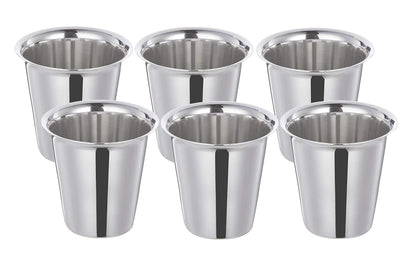 Stainless Steel Indian Traditional Tea Coffee Glasses