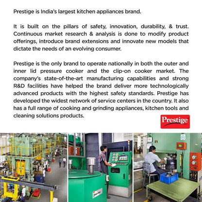 Prestige Omega Deluxe Granite Kadai (All Sizes)