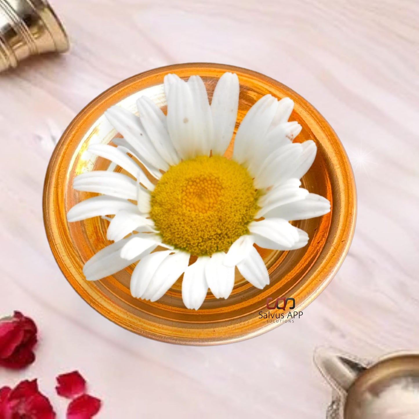Copper Plate for Pooja (Multiple Sizes)
