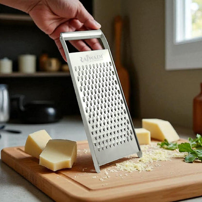 Stainless Steel Flat Coarse Multipurpose Grater