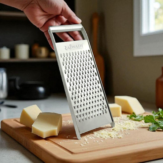 Stainless Steel Flat Coarse Multipurpose Grater