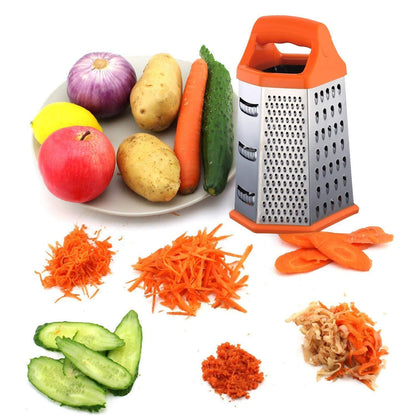 Box Grater - Stainless Steel with 6 Sides