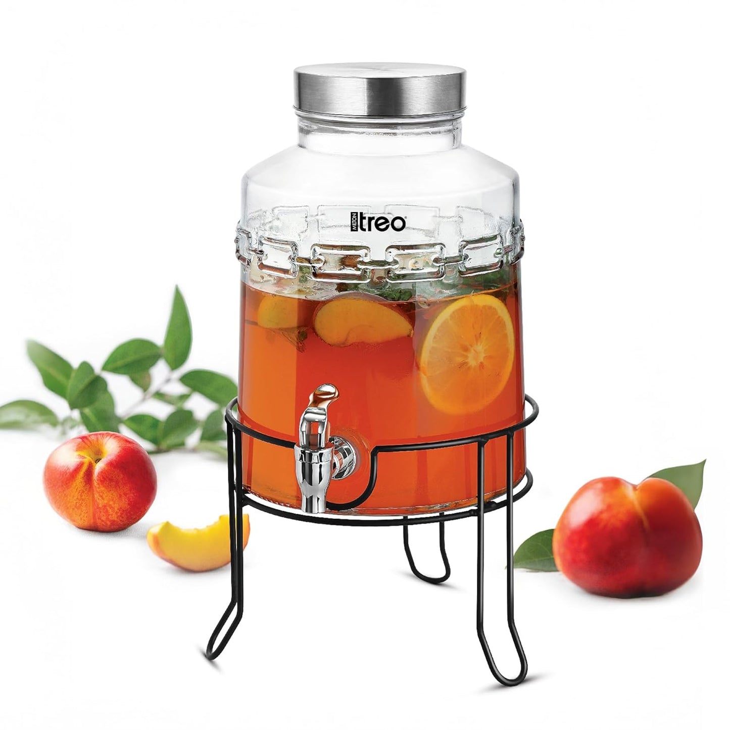 Treo by Milton - Tropica Dispensing Glass Jar - Dispenser 5600 ml